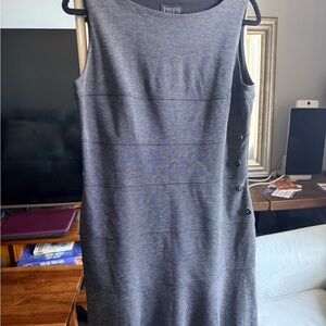 Enfocus Studio Charcoal Midi Dress